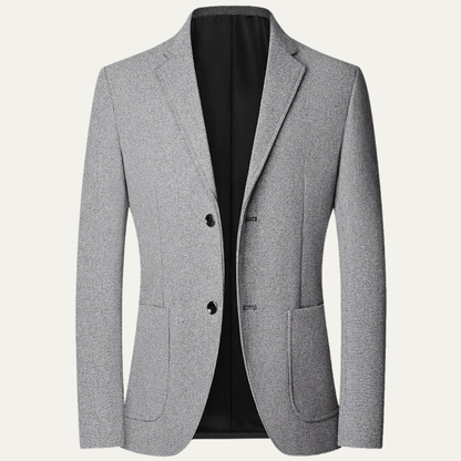 Classic Men's Fitted Long Coat