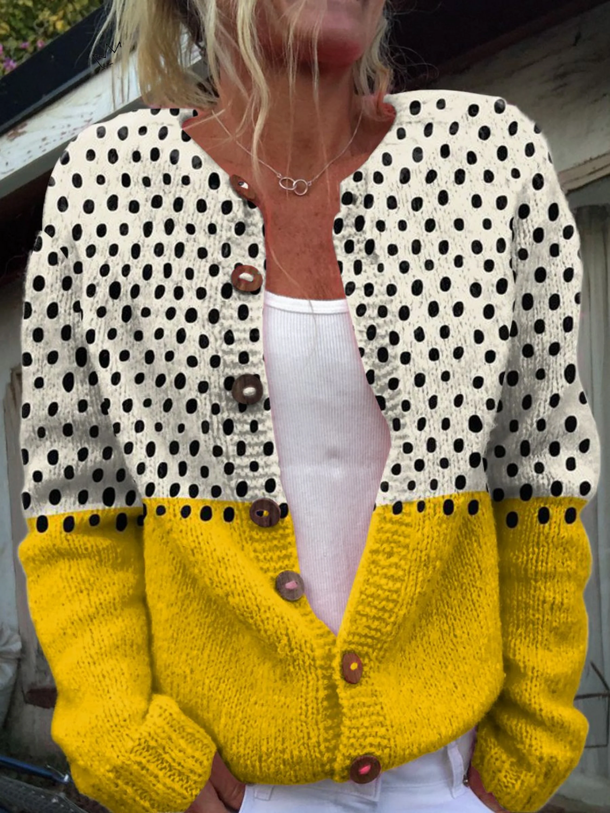 Meigh | Elegant Knit Cardigan - Vossary