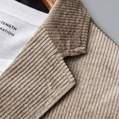 Stylish Men's Slim Corduroy Jacket