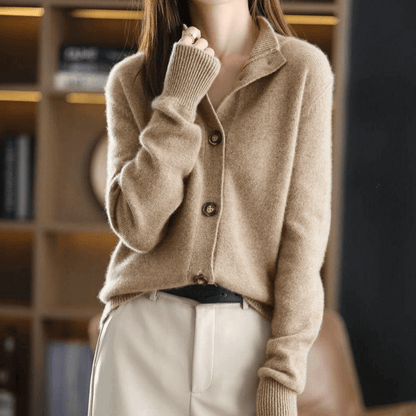 Classic Knit Button Sweater