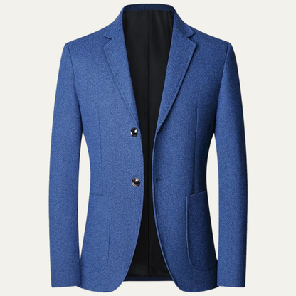 Classic Men's Fitted Long Coat