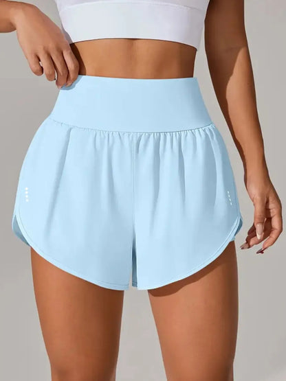 Comfortable Drawstring Fitness Shorts
