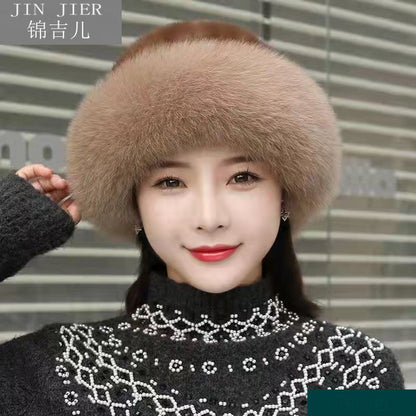 Soft Fuzzy Ladies Winter Beanie Hat