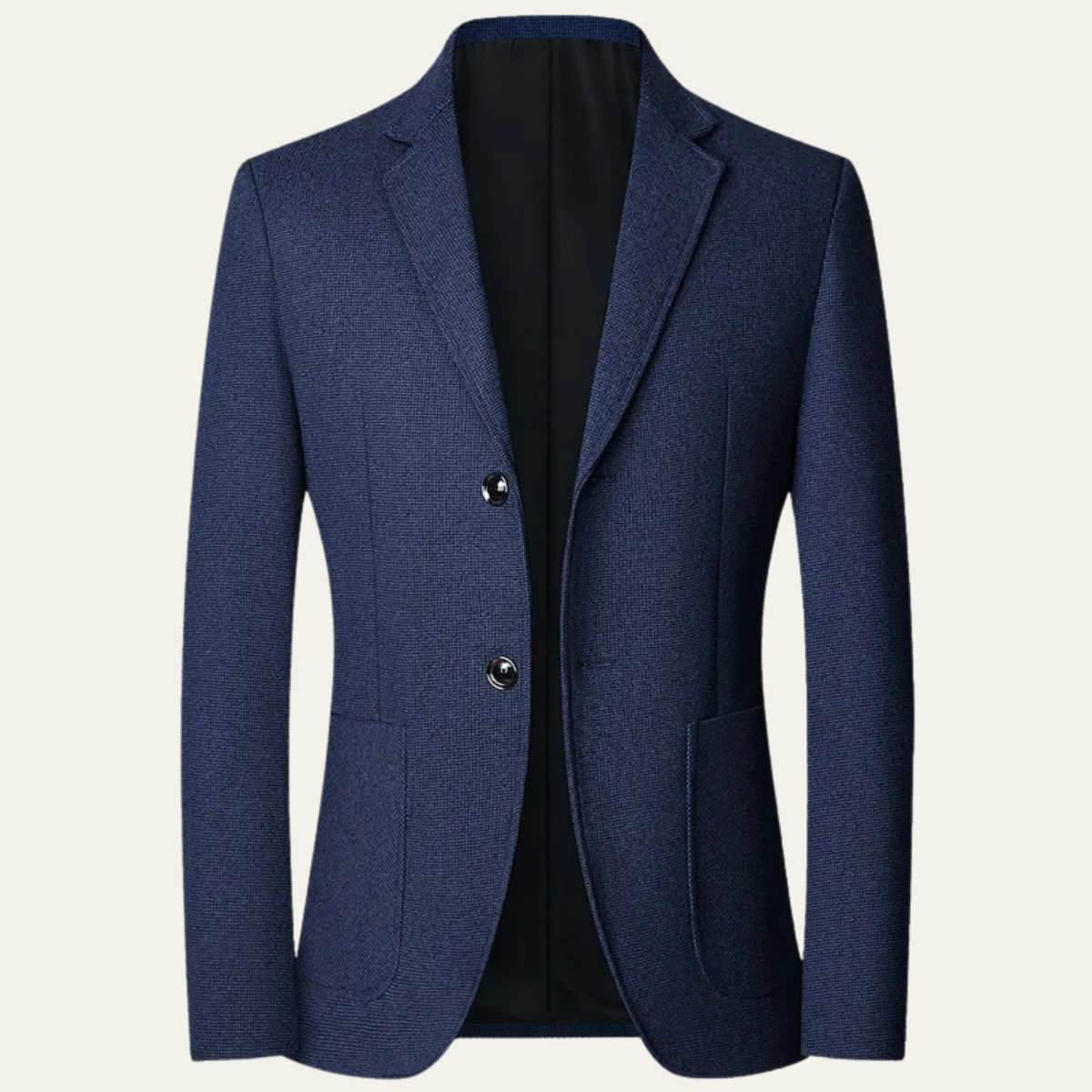 Classic Men's Fitted Long Coat - Vossary
