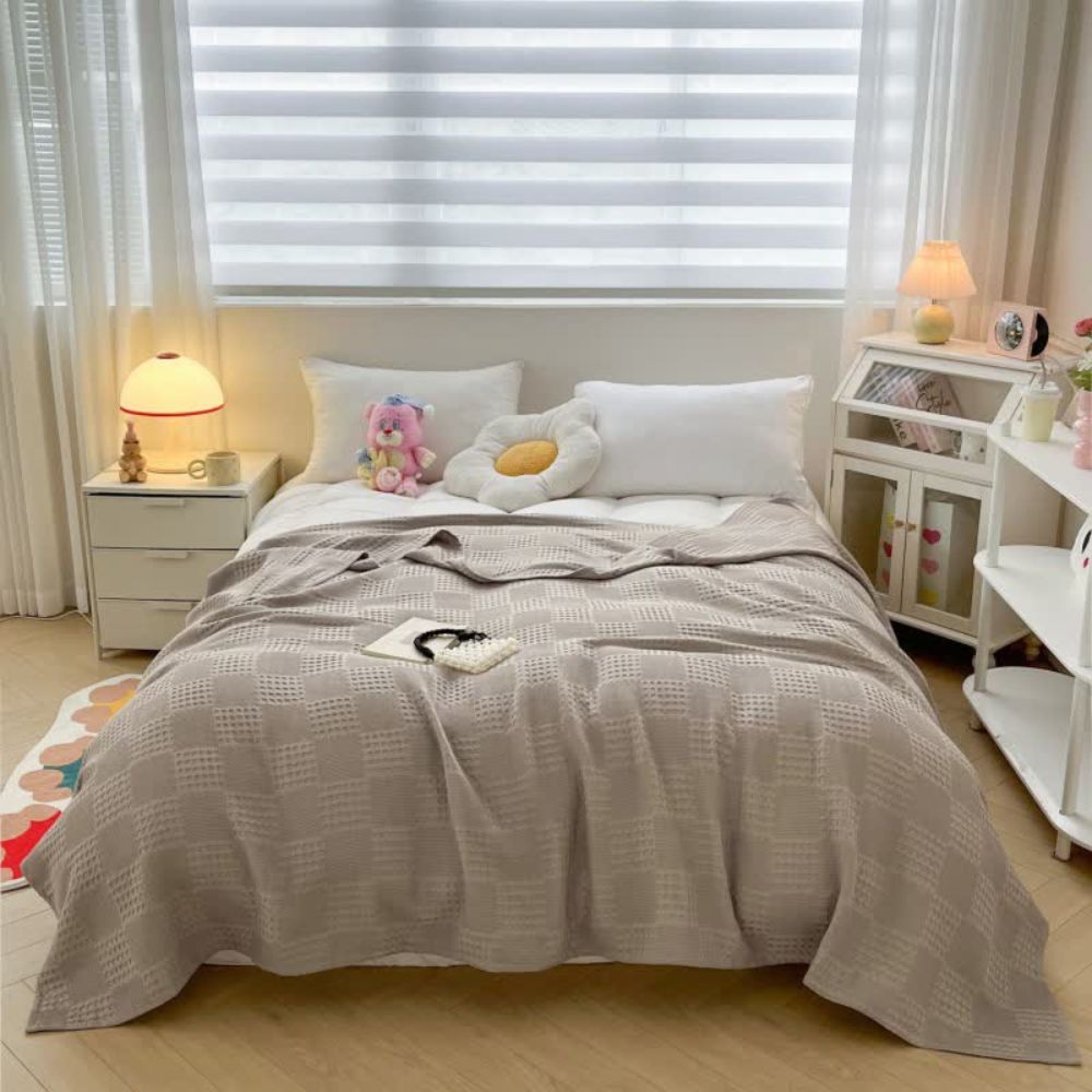 Cozy Thermal Plush Throw Blanket