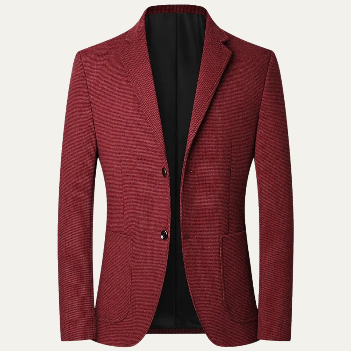 Classic Men's Fitted Long Coat