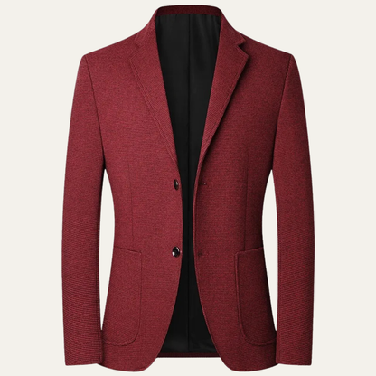 Classic Men's Fitted Long Coat