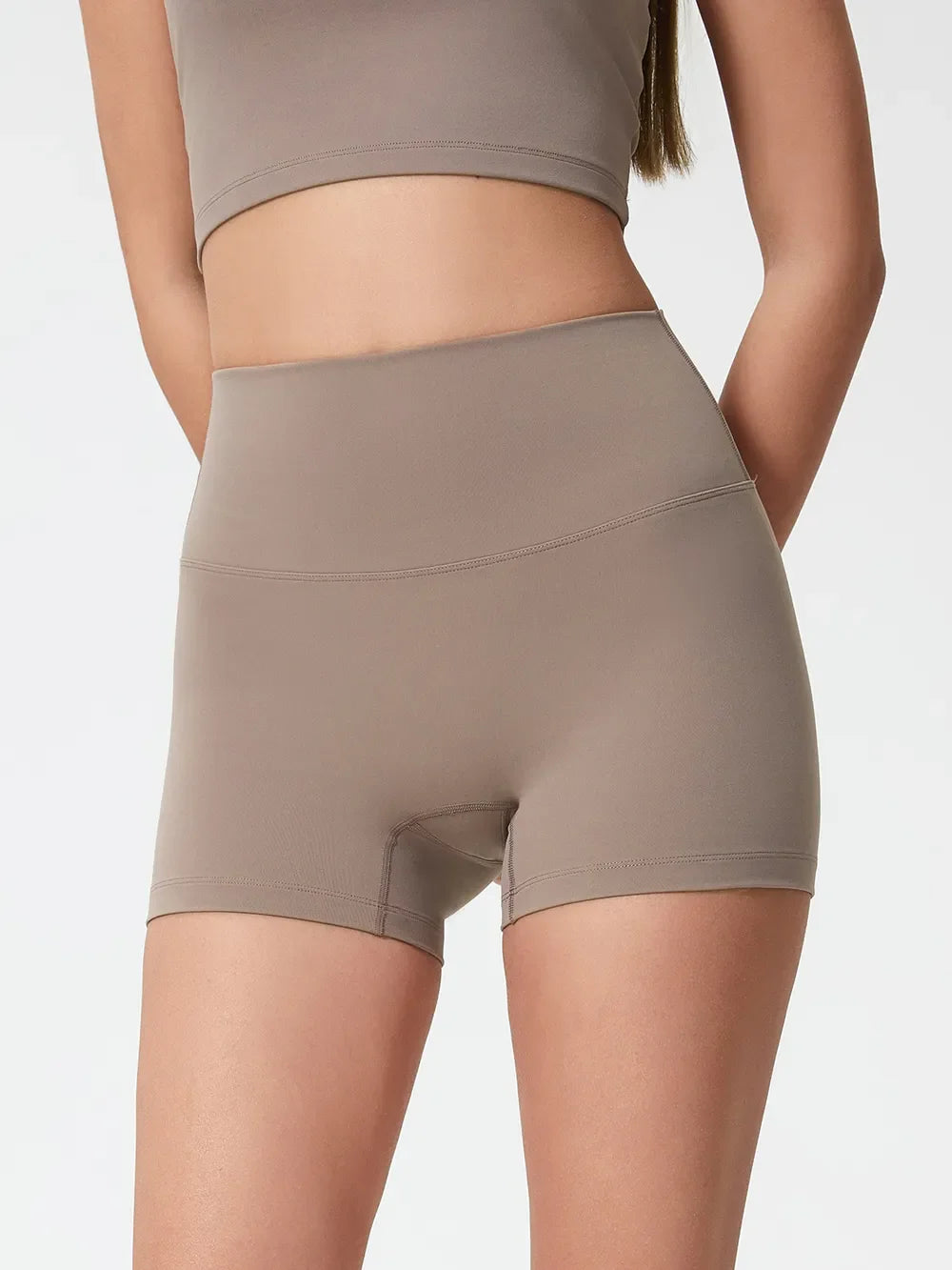 Comfortable High Waisted Athletic Shorts