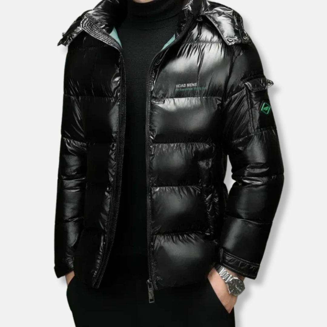 Warm Waterproof Puffer Coat for Men