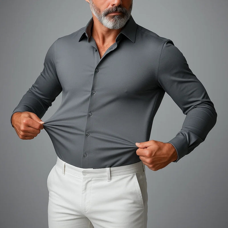 Comfortable Fitted Dress Shirt