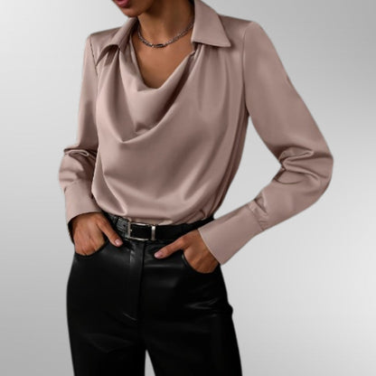 Luxurious Silk Blouse for Formal Occasions - Vossary