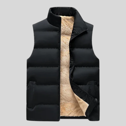 Warm Mens Quilted Vest