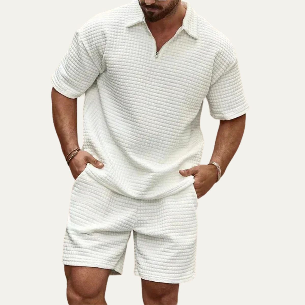 Breathable Cotton Summer Clothing Set