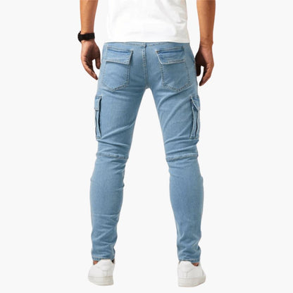 Comfortable Fit Cargo Pants with Stretchy Pockets