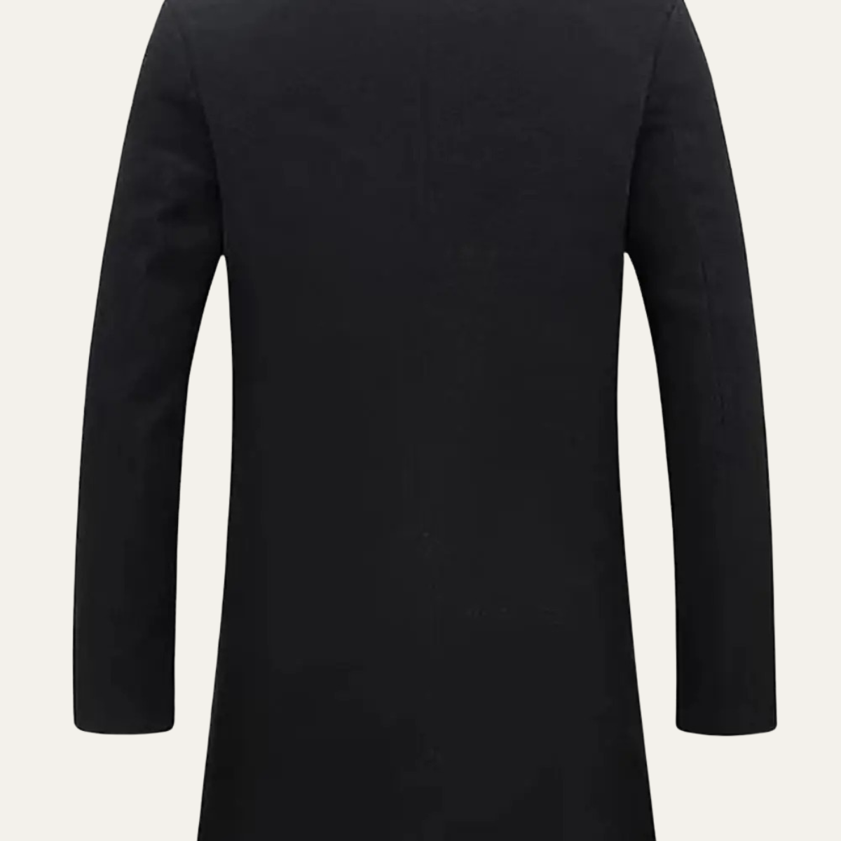 Classic Men's Wool Long Winter Coat
