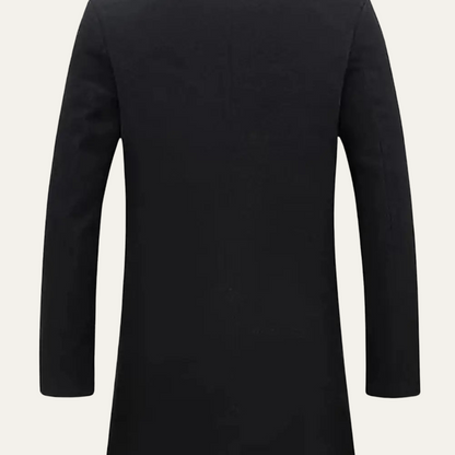 Classic Men's Wool Long Winter Coat