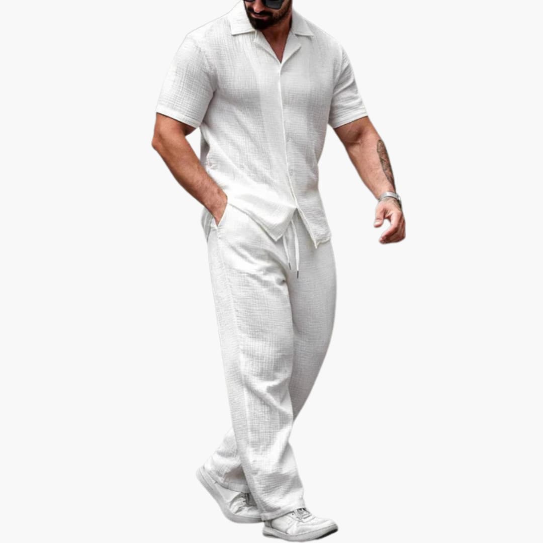 Comfortable Mens Casual Shorts Set