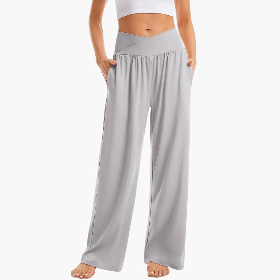 Women's Comfortable Wide Leg Pants with Pockets