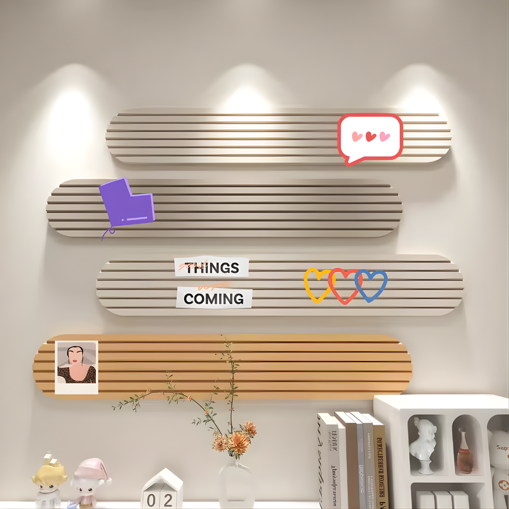 Textured Acoustic Wall Decoration Set