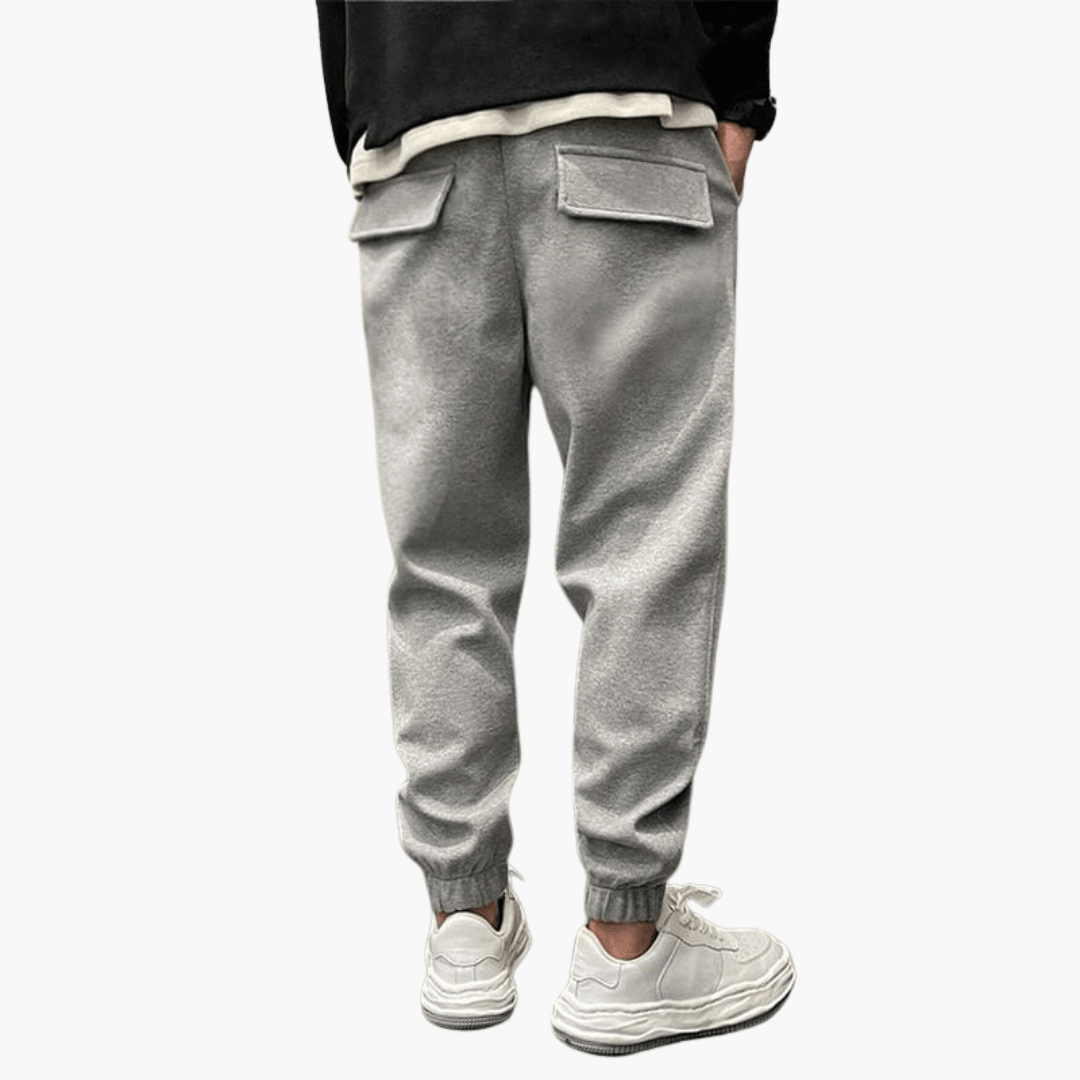 Comfortable Men's Cargo Pants with Big Pockets