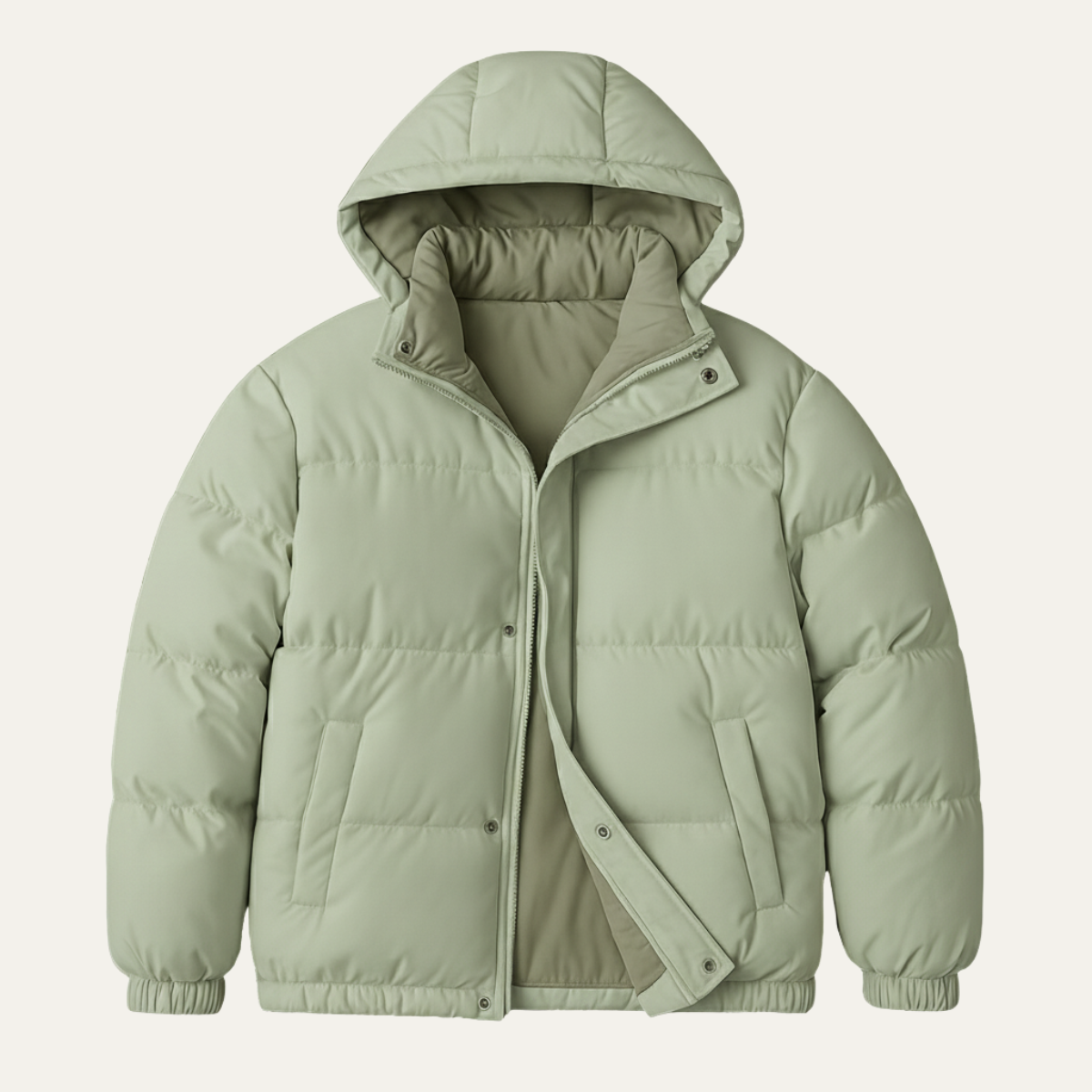 Thermal Insulated Men's Puffer Hooded Parka Jacket