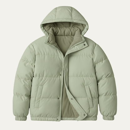 Thermal Insulated Men's Puffer Hooded Parka Jacket