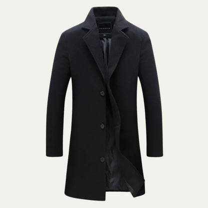 Stylish Mens Warm Winter Overcoat - Vossary