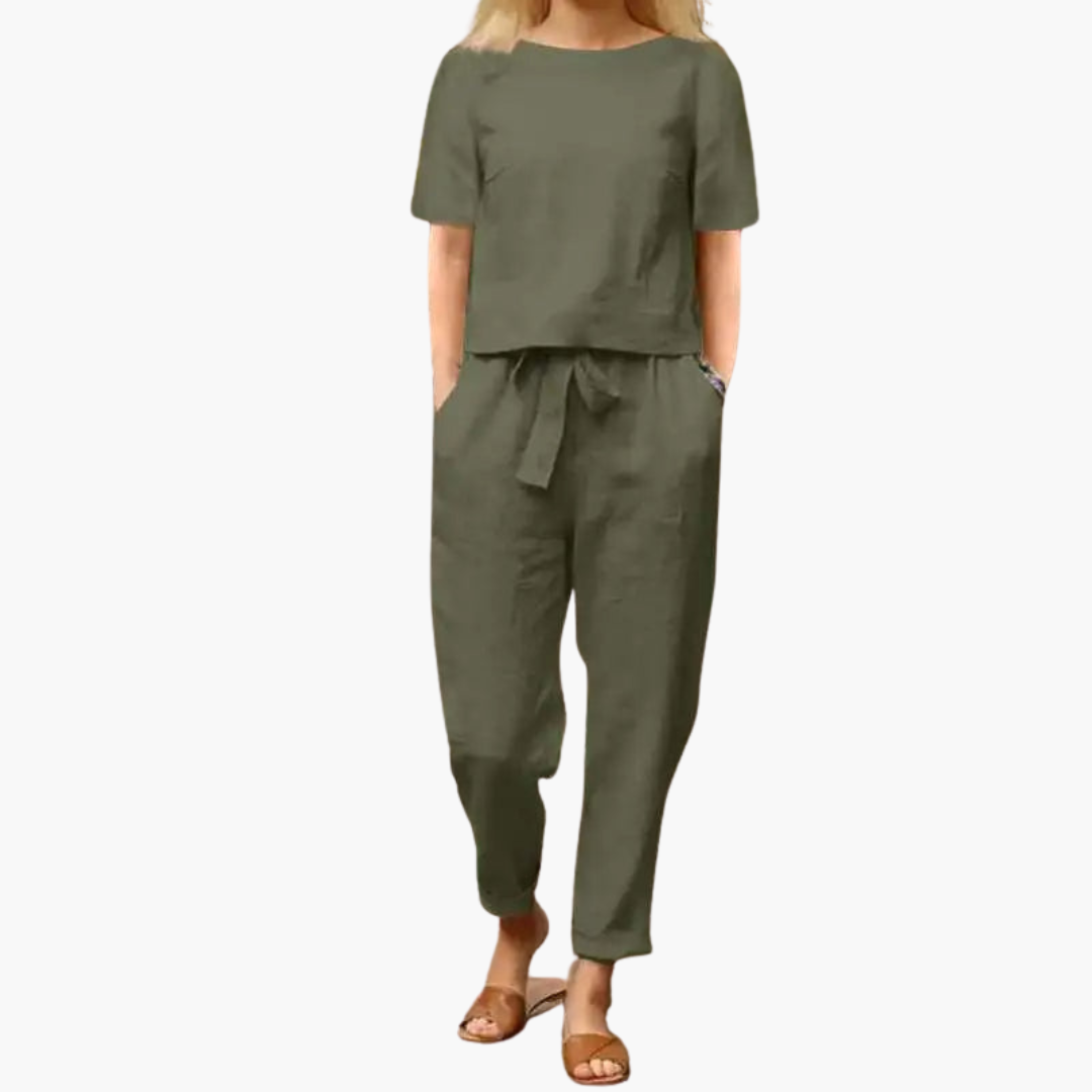 Lightweight Women's Summer Clothing Set