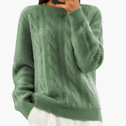 Women's Cozy Crew Neck Sweater