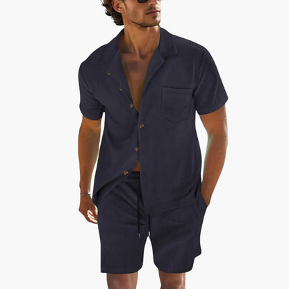 Lightweight Casual Shorts Set for Men