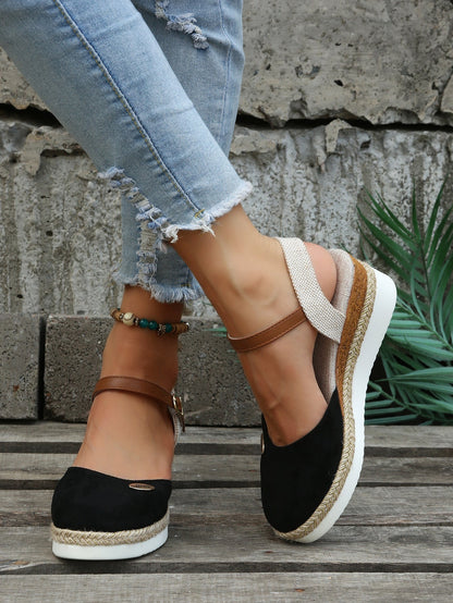 Comfortable Heel Espadrille Shoes