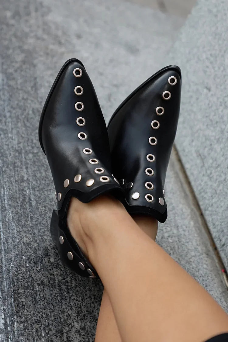 Glamorous Buckle High Heel Ankle Boots