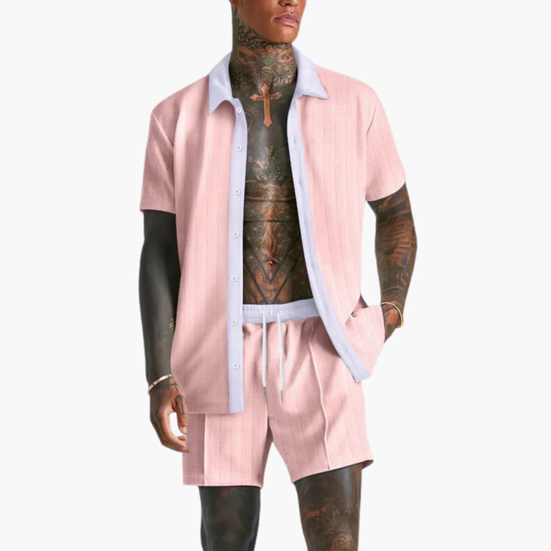 Casual Summer Shorts Set for Men