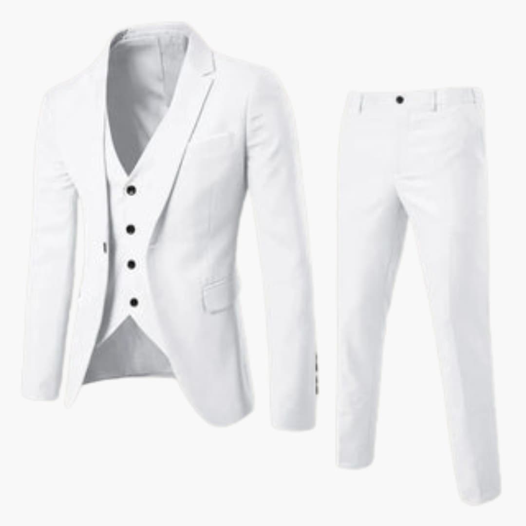 Classic Mens 3 Piece Suit Jacket Set