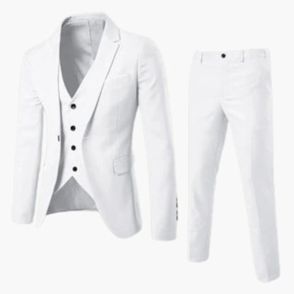 Classic Mens 3 Piece Suit Jacket Set