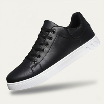Leather Smart Comfortable Low Top Men's Shoes
