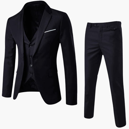 Classic Mens 3 Piece Suit Jacket Set