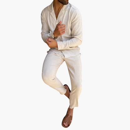 Breathable Casual Mens 2 Piece Outfit