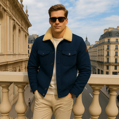 Waterproof Mens Fleece Jacket - Warm and Insulated