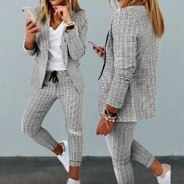 Ladies Elegant Business Pantsuit