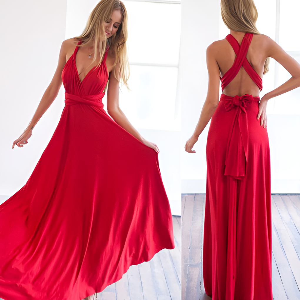 Versatile Chic Wrap Around Dress