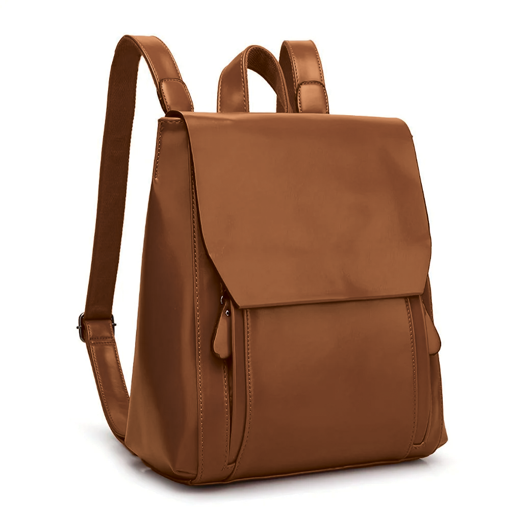 Eco Friendly Faux Leather School Backpack
