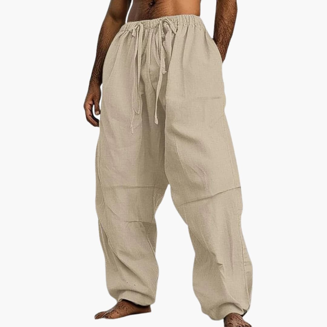 Comfortable Loose Fit Men's Drawstring Pants