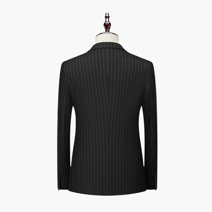 Classic Two Button Slim Fit Pinstripe Suit
