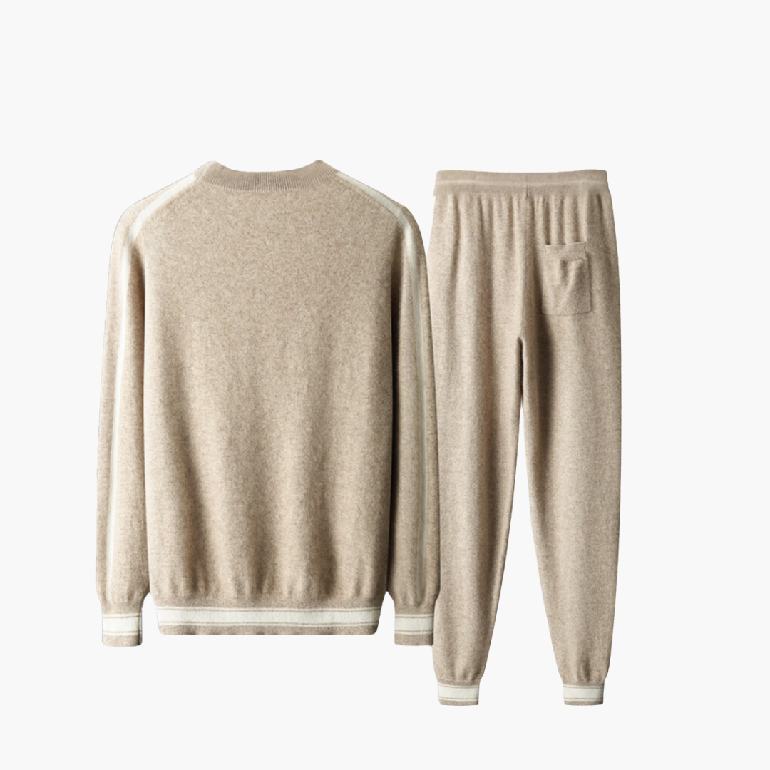 Men's Merino Wool Blend Crew Set