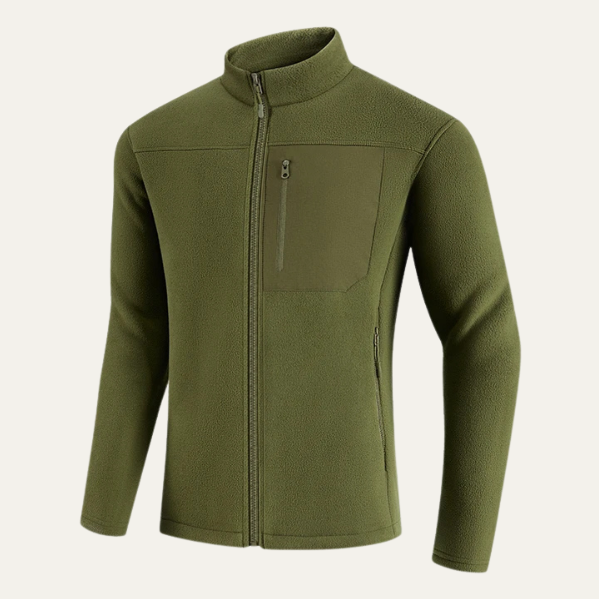 Warm Men's Zip Up Fleece Jacket