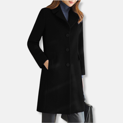 Classic Women's Fitted Trench Coat