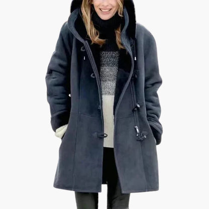 Ladies Waterproof Hooded Parka Jacket