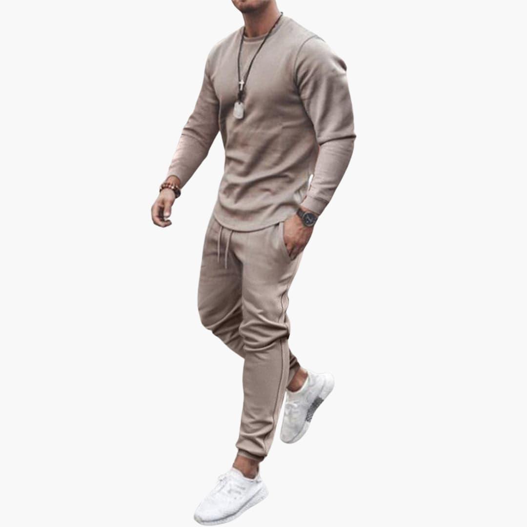 Men's 2 Piece Tracksuit Set Top Pants