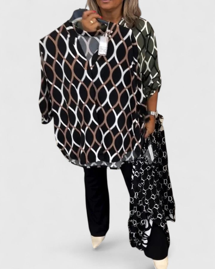 Chic Women's Fashion Blouse